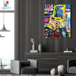 UNIART Graffiti <span class=keywords><strong>Célèbre</strong></span> <span class=keywords><strong>Peinture</strong></span> Van Gogh Starlight Art Style Populaire Affiche Gravure Salon <span class=keywords><strong>Peinture</strong></span> Suspendue - Product Image 6