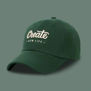 Casquette de baseball en coton non structurée, logo brodé 3D personnalisé, commande en gros, OEM, marque privée, faible MOQ, usine - Product Image 5