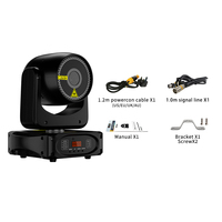 SHEHDS 3W Laser Moving Head, Contrôle APP ILDA DMX, Lumière Laser Publicitaire, Éclairage LED pour Fêtes et Festivals