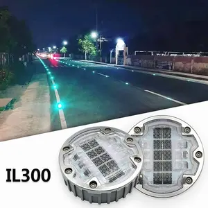 Indicador Solar de pavimento, luz LED de paso subterránea IL300, MS-127, para carretera, para España, Gran oferta