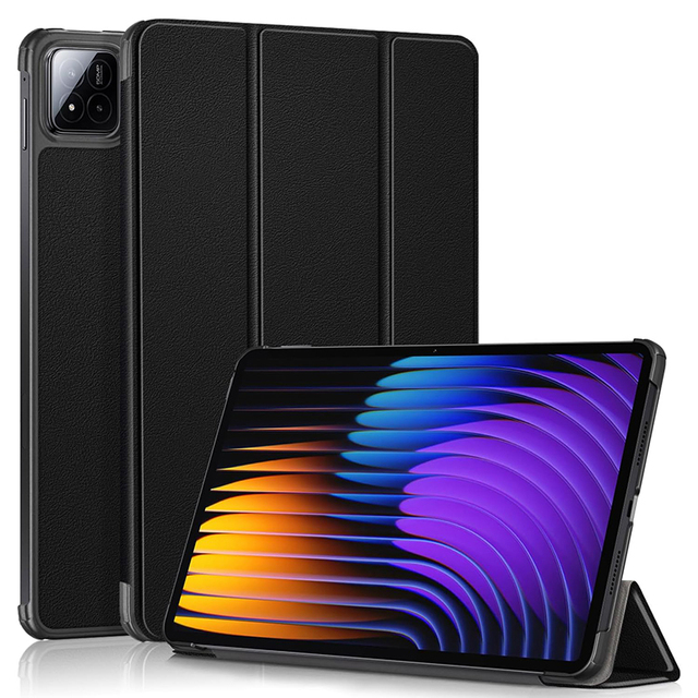 Case for Xiaomi Pad 7 / Xiaomi Pad 7 Pro 11.2 Inch 2024 Folding Folio Ultra-Thin PU Leather Stand Case Cover