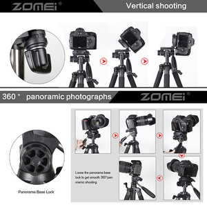 Treppiede Professionale per Fotocamera Zomei Q111 - Product Image 5
