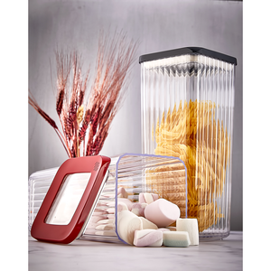 Rectangle Cristal Profond PP Léger Conteneur De Stockage Transparent Boîte De Stockage Des Aliments Organisateur De Cuisine Durable 1700ml Morden - Product Image 6