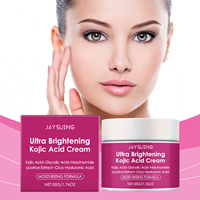Crema Facial Jayswing con Ácido Kójico, Hidratante, Reparadora, Iluminadora y Blanqueadora para Piel Delicada, 150g, para Mujeres, Venta al Por Mayor