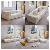 Fauteuil pliable de salon Union Win Factory Raymond en mousse compressée en boîte, ensemble de meubles compressibles, canapé compressé