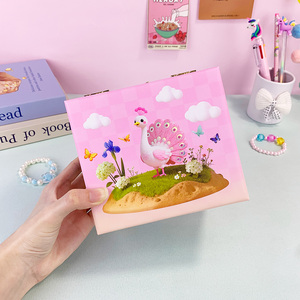 Boîte à musique à manivelle personnalisée avec miroir, écologique, pour souvenirs musicaux, vente en gros d'usine - Product Image 2