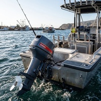 Mesin Kapal 2-Tak Performa Tinggi 5HP-75HP Kompatibel Air Asin dan Air Tawar - Motor Perahu yang Handal