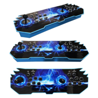 Console de jeu d'arcade anglaise personnalisée avec joystick double-poussoir, vente en gros du fabricant, Pandora Arcade Box 26800 en 1 Classique
