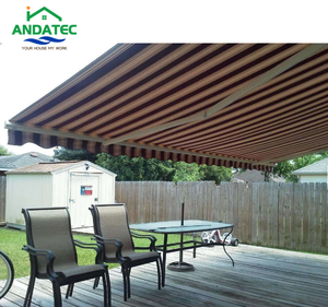 Gazebo para <span class=keywords><strong>Restaurante</strong></span> al Aire Libre, Toldo Eléctrico <span class=keywords><strong>de</strong></span> Aluminio Personalizado con Casete Completo - Product Image 2