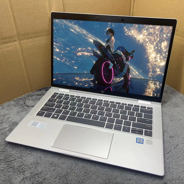 Wholesale Used Intel I7 16GB RAM 512GB SSD Laptop for HP EliteBOOK X360 1030 G4 360 Rotating Touchscreen Student Education