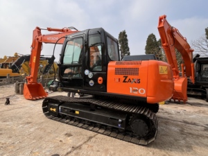 Original Import Japan Baggermaschine ZX120 12 160 Hitachi Gebrauchte Bagger zum Verkauf Heißer Verkauf Isuzu Motor Kraftstoffsparend Präzise - Product Image 5