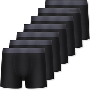 Bóxers de Algodón para Hombre al por Mayor de Fábrica, Paquete de Ropa Interior con Logotipo Personalizado, Tallas Grandes, Cómodos - Product Image 1