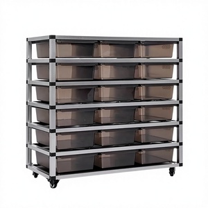Estante de cría de <span class=keywords><strong>reptiles</strong></span> al por mayor, caja de cría de aleación de aluminio para pitones pequeños, estante metálico para cría de serpientes. - Product Image 1