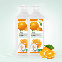 Savon Liquide Multifonctionnel Nettoyant Fruits et Légumes Nettoyant Cuisine 800ml Liquide Vaisselle 3 en 1