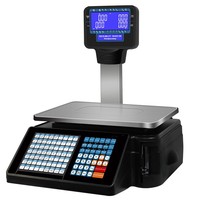Label Printing Balance Cash Register Scale Label Printer Scale