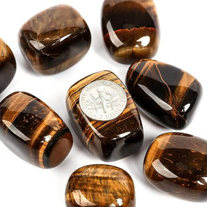 Naturale ruzzolato tigri pietre per gli occhi per Wicca, Reiki, decorazione per la casa e la <span class=keywords><strong>guarigione</strong></span> dei cristalli energetici, tigri naturali pietra dell'occhio - Product Image 3