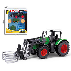 Escala RC Spray <span class=keywords><strong>Tractor</strong></span> luz música granja camión cosechadora jugar granja con spray sonido luz RC juguete granja Juguetes - Product Image 5
