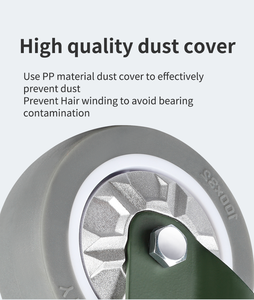 Fundi dor de ruedas al por Bürgermeister 3/4/5 Rollen Gummi Dreh räder Möbel Rollen - Product Image 3