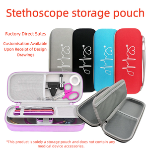 Custodia per Stetoscopio in EVA Multicolore Pronta per la Spedizione per 3M Littmann Classic III |   Borsa Organizer Medica Impermeabile con Guscio Rigido - Product Image 2