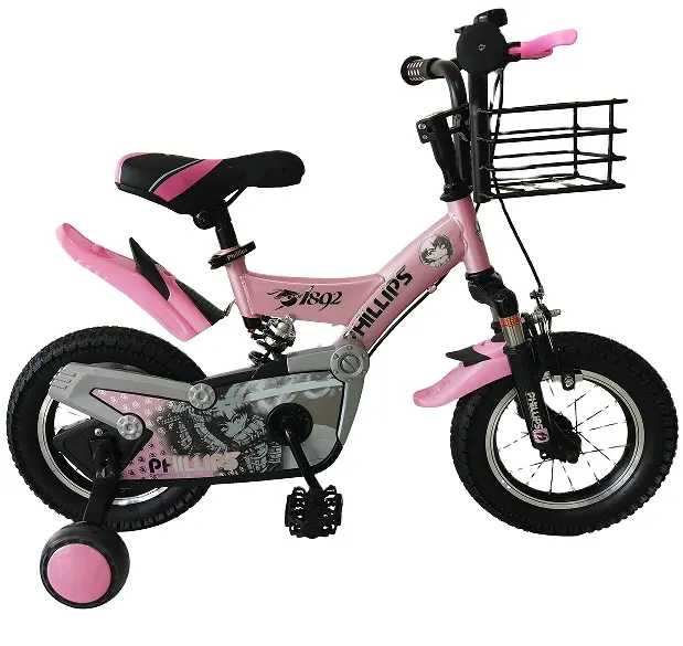 Commercio all'ingrosso 4 ruote Phillips bambini bici bambino ciclo per bambini da 3 a 5 anni/buona qualità ragazze biciclette
