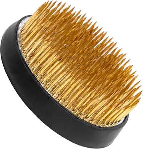 เข็มจิ้มดอกไม้ทองเหลืองแบบอัพเกรด ขายดี ที่จับดอกไม้รูปกบเซรามิก อุปกรณ์จัดดอกไม้ - Product Image 2