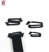 Penjepit Tali Plastik Kekuatan Tinggi Anti-Selip untuk Ransel Lari, Tas, dan Harness