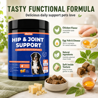 BeiYuan Pet Hip Joint Soft Chews, complément alimentaire pour la mobilité et la santé digestive, glucosamine, probiotiques, haute palatabilité pour chats, OEM
