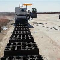 Nouvelle machine automatique de fabrication de blocs de béton creux et de briques FL10-15 avec PLC et moteur