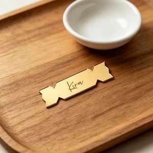 Accessoires décoratifs personnalisés en acrylique en forme de bonbon, gravés au laser, pour bijoux DIY et objets de collection tendance - Product Image 2