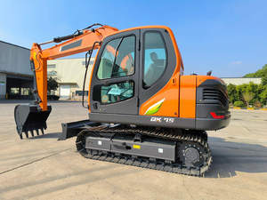 Mini-excavatrice sur chenilles DX75-7B DX75 DX75LC 7,5T, machine de terrassement en promotion, directement de l'usine - Product Image 4