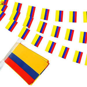 Serie colombiana barata de fábrica de productos de soporte para fanáticos Bandera de Colombia para regalos promocionales de Colombia - Product Image 5