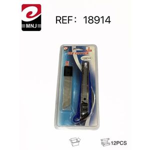 MNJ Set Cutter 2 In 1 With Blade Utility Knife 12Pcs Pack - Product Image 3
