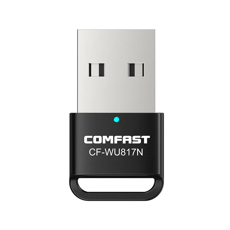 Toplu satış Comfast CF-WU817N USB Wifi kablosuz adaptör android tablet için 150Mbps USB kablosuz ağ kartları dongle/pc/dizüstü