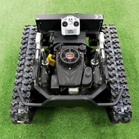 Implemento Agrícola Profesional, Cortadora de Césped con Funcionalidad Remota Avanzada y Potente Motor