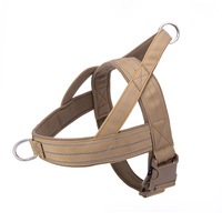 Collier pour chien en nylon réfléchissant, robuste, réglable, anti-évasion, à libération rapide, pour la promenade en extérieur, l'entraînement, logo personnalisé