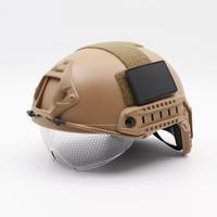 Casque multifonction industriel Casque de protection tactique Casque de combat Apportez vos propres lunettes Sécurité Équitation Sport