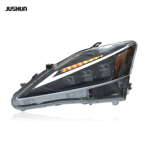 Lexus สัญญาณไฟเลี้ยวแบบไดนามิก2006 2012ชุดประกอบไฟหน้า LED Is300 Is250สามตา - Product Image 2