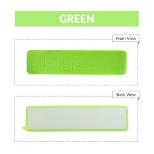 Factory Wholesale Portable Direct Selling Colorful Square Pocket Power Bank Type C Output Interface Hot-Selling <b>Keyring</b> Included - Product Image 3