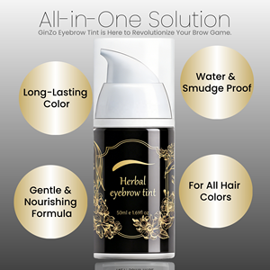Tinte de Cejas de Larga Duración de Marca Privada, Tinte de Cejas en Botella sin Aire, Color Duradero, Tinte de Cejas Resistente al Agua y a las Manchas, Crema de Maquillaje para Cejas - Product Image 2