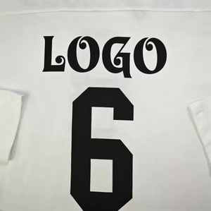 T-shirt in cotone a maniche lunghe girocollo oversize con stampa numero <span class=keywords><strong>66</strong></span>, nuovo stile 2026, stile celebrità, in saldo - Product Image 4