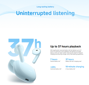 Audífonos REDMI Buds 8 Active originales con diseño semi-in-ear, más de 20 horas de reproducción, llamadas nítidas con micrófonos duales. - Product Image 5