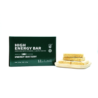 Barrita Energética BDH con Sabor a Pimienta Salada, Galletas Comprimidas MRE, Textura Dura, Sabor Dulce, Empaquetado en Caja y Bolsa