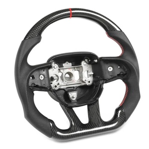 Volante de Fibra de Carbono para Dodge Charger, Volante Rojo para Dodge Charger - Product Image 3