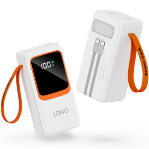 Portable Power Bank Station 50000mAh Capacity 22.5W PD Fast <b>Charging</b> LED Display Battery Pack With USB <b>C</b> Cable Light for Laptop - Product Image 1