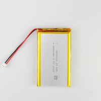 Power bank tenaga surya 9060100 3.7v, baterai polimer lithium 8000mah 10000mah dengan Rohs