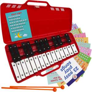 <span class=keywords><strong>Xylophone</strong></span> <span class=keywords><strong>chromatique</strong></span> en métal coloré à 25 touches Glockenspiel <span class=keywords><strong>chromatique</strong></span> Glockenspiel 25 notes (TG25) - Product Image 2