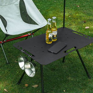 Table de pique-nique japonaise pliable portable pour barbecue Camping en plein air en aluminium à 3 niveaux avec <span class=keywords><strong>porte</strong></span> pliante Igt pour une utilisation extérieure - Product Image 2