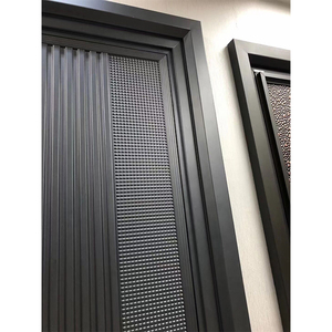 Porta d'Ingresso Esterna Moderna di Lusso <span class=keywords><strong>GEMINI</strong></span>, in Acciaio, Antieffrazione, Impermeabile, Insonorizzata, con Superficie Rifinita - Product Image 3