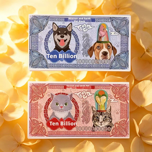 Denaro per l'Inferno dei Morti Animali Domestici, Carta Colorata per Bruciare, per Cani e Gatti, 10 Fogli - Product Image 4