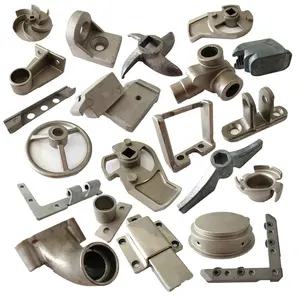 Piezas de fundición de precisión de acero inoxidable, piezas de fundición a presión de aleación de aluminio y zinc